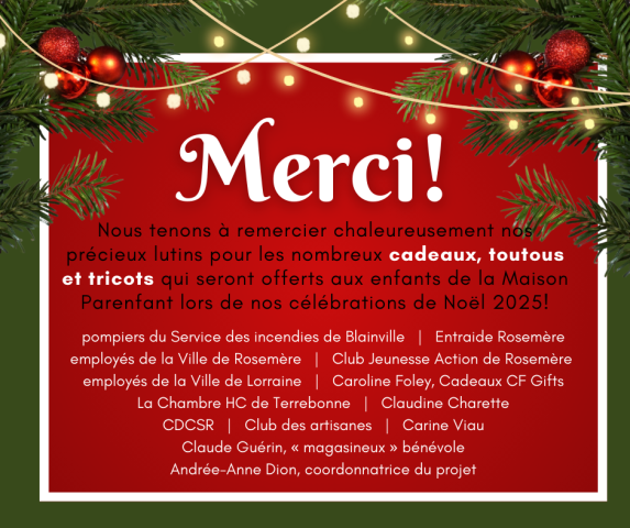 Maison Parenfant des Basses-Laurentides