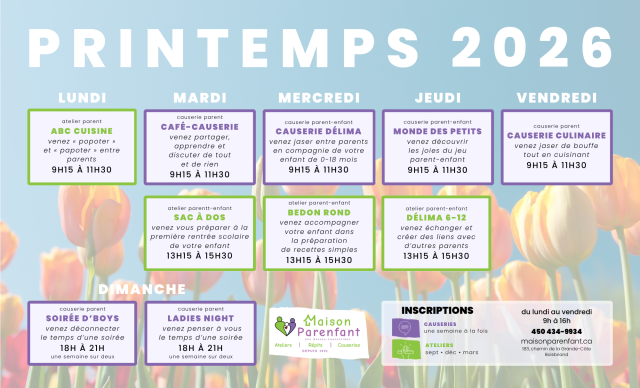 Maison Parenfant des Basses-Laurentides