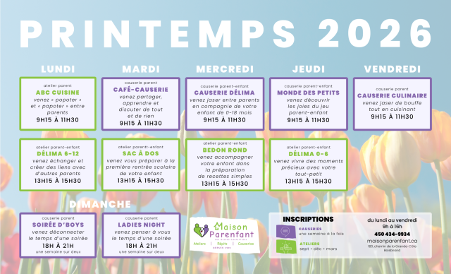 Maison Parenfant des Basses-Laurentides